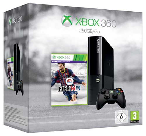 Microsoft Xbox 360 250GB Console with FIFA 14 [2013]